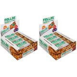 Fellas Vegan Protein Bar, Yer Fıstığı Ezmeli, 40gr x 12 Adet (2 paketi)