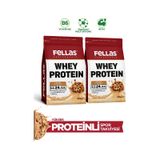 Fellas Whey Protein Tozu 1050 G - Kurabiye Aromalı 525 G x 2 Kurabiye