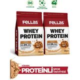Fellas Whey Protein Tozu Kurabiye Aromalı (525 g) x 2 Adet