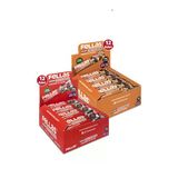 Fellas Yüksek Protein Bar 45 G Süper Ikili Kutu 24 Adet - Hind. Cevizli x 12 Adet + Yer Fıstıklı x 12 Adet
