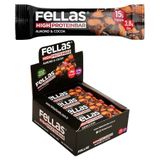 Fellas Yüksek Protein Bar Bademli ve Kakaolu 45 g x 12'li