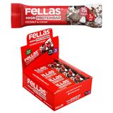 Fellas Yüksek Protein Bar Hindistan Cevizi ve Kakaolu 45 g x 12'li