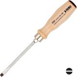 Felo Ağaç Saplı Somunlu Düz Tornavida 5.5X100MM (335 Serisi)