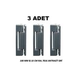 FELSEN 100 mm Orijinal Pimapen Pvc kapı menteşesi ANTRASİT 3 adet