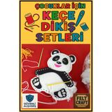 Felt Craft 5 ADET Çocuklar İçin Kendin Yap El Sanatları Keçe Dikiş Seti Eğitici Oyuncak