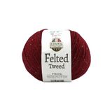 Felted Tweed Örgü İpi Kızıl Mercan%50 Organik Merino Yün%25 Baby Alpaka Yün%25 Viskoz 100g 350m (73384)