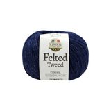 Felted Tweed Örgü İpi Mistik Mavi%50 Organik Merino Yün%25 Baby Alpaka Yün%25 Viskoz 100g 350m (75412)