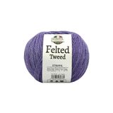 Felted Tweed Örgü İpi Mor Gece%50 Organik Merino Yün%25 Baby Alpaka Yün%25 Viskoz 100g 350m (76138)