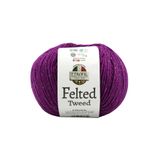 Felted Tweed Örgü İpi Mor Lavanta%50 Organik Merino Yün%25 Baby Alpaka Yün%25 Viskoz 100g 350m (76113)