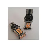 Femex 2 Adet T15 Led Dipsiz 24 Ledli Ampul Turuncu