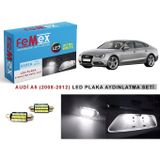 Femex Audi A5 (2008-2012) LED Plaka Aydınlatma Ampul Seti FEMEX Parlak Beyaz