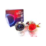 Femex Bi-Xenon Bal Petek Desenli Far İçi Mercek 2.5 Inc Kırmızı