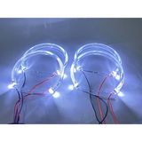 Femex Bmw Angel Eyes 131MM 4 Adet Angel Halka Cree LED 12V - Beyaz