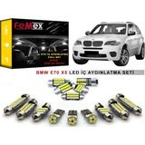 Femex Bmw E70 X5 2007-2012 LED Iç Aydınlatma Ampul Seti Femex Parlak Beyaz