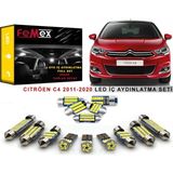 Femex Citröen C4 (2011-2020) LED Iç Aydınlatma Ampul Seti Femex Parlak Beyaz