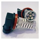 Femex Eco H9 Sis Farı LED Ampul 63 Ledli Mercekli 9W Buz Mavi