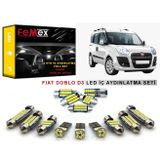 Femex Fiat Doblo D3 LED İç Aydınlatma Ampul Seti FEMEX Parlak Beyaz