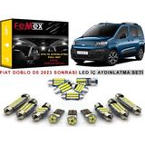 Femex Fiat Doblo D5 LED Iç Aydınlatma Ampul Seti Femex Parlak Beyaz