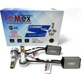 Femex Fiat Linea 2007-2017 Uzun Far LED Ampul Cosmo Mini H1 - Beyaz