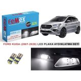 Femex Ford Kuga LED Plaka Aydınlatma Ampul Seti Femex Parlak Beyaz