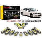 Femex Honda Civic FB7 2013 ve sonrası LED İç Aydınlatma Ampul Seti FEMEX Parlak Beyaz