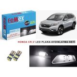 Femex Honda Cr-V LED Plaka Aydınlatma Ampul Seti Femex Parlak Beyaz