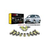 FEMEX Honda Jazz 2001-2007 1. Nesil Araç İçin LED İç Aydınlatma Ampul Seti Parlak Beyaz