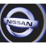 Femex Nissan Araçlar İçin Pilli Yapıştırmalı Kapı Altı Led Logo