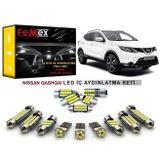 Femex Nissan Qashqai J11 Cam Tavanlı Model LED Iç Aydınlatma Ampul Seti Femex Parlak Beyaz