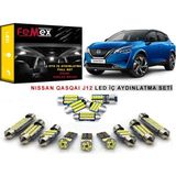 Femex Nissan Qashqai J12 LED Iç Aydınlatma Ampul Seti Femex Parlak Beyaz
