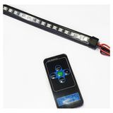 Femex Off Road Çakarlı LED Koyu Turuncu-Beyaz Çift Renk 24 Modlu Kumandalı 56CM
