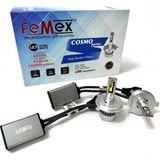 Femex Opel Astra F 1991-2000 Kısa Uzun Far LED Ampul H4 Cosmo Mini - Beyaz