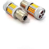Femex Oto LED Sinyal Ampulü PY21W Decoderli Sinyal Fanlı LED Ampul Güçlü Işık Gücü