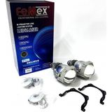 Femex P20 Vidalı Bi-Led Projektör Far Içi LED Mercek 2,5 Inc Kısa Uzun Birlikte (Vidalı Somonlu) - Beyaz - 1