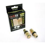 Femex Platinum P21W 1156 LED Aydınlatma Ampul 93 Duy Tek Duy Parlak Turuncu