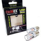 FEMEX Platinum P21W-1157 Çift Duy Şaşı Led Ampul Kırmızı Mercekli