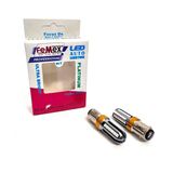 Femex Platinum P21W Turuncu 1157 BAY15D Çit Duy Led Ampul 3030Chip 24smd