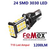 Femex Platinum T15 W16w Led Ampul Geri Vites Ampulu