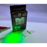 FEMEX PREMİUM 10\'LU İNCE BACAKLI KIL LED 3030 CHİPSET 1SMD MİNİ LED AMPUL YEŞİL