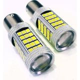 Femex Premium P21W-1157 Çift Duy Şaşı LED Ampul Beyaz Mercekli