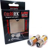 Femex Premium P21W-1157- Çift Duy Şaşı LED Ampul Turuncu Mercekli