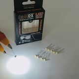 FEMEX Premium T5 T4 10'lu İnce Bacaklı Kıl Led Mini Led Ampul Parlak Beyaz