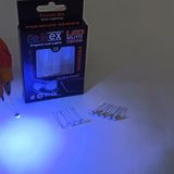 FEMEX Premium T5 T4 10'lu İnce Bacaklı Kıl Led Mini Led Ampul Parlak Mavi