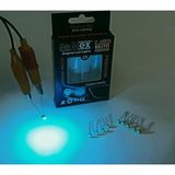 FEMEX Premium T5 T4 10\'lu İnce Bacaklı Kıl Led Mini Led Ampul Parlak Turkuaz