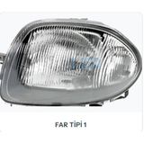Femex Renault Clio 2 1998-2006 Kısa Far Cosmo Mini