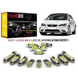 Femex Seat Leon Mk3 LED Iç Aydınlatma Ampul Seti Femex Parlak Beyaz