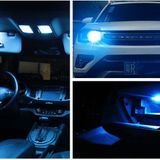 Femex T10 3030 Chip 12ledli Buz Mavi Turkuaz Led Ampul Aktif Canbus