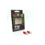 Femex T10 Ampul 1Smd 3030 Chipset Mini Kırmızı Led Aktif Canbus