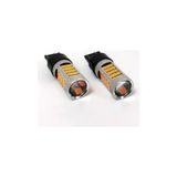 Femex T20 7443 Çift Devre Büyük Dipsiz LED Ampul 66 Ledi Turuncu