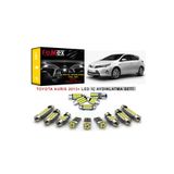 Femex Toyota Auris LED 2013 ve Sonrası Cam Tavanlı Model Iç Aydınlatma Ampul Seti Femex Parlak Beyaz